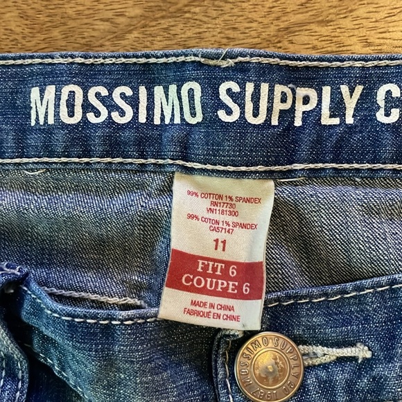 Mossimo 9” denim shorts size 11 - Picture 3 of 3